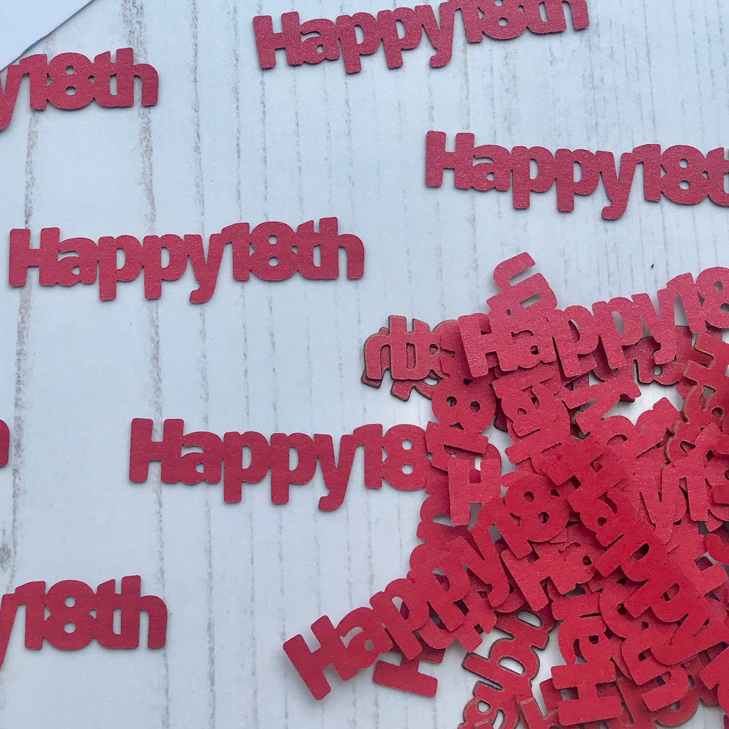 'Happy18th' Table Confetti